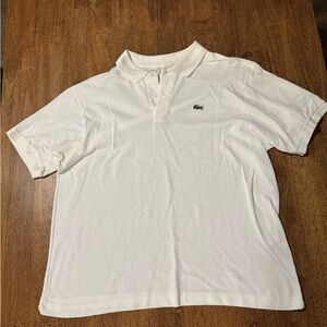 Lacoste Men's White Polo Shirt